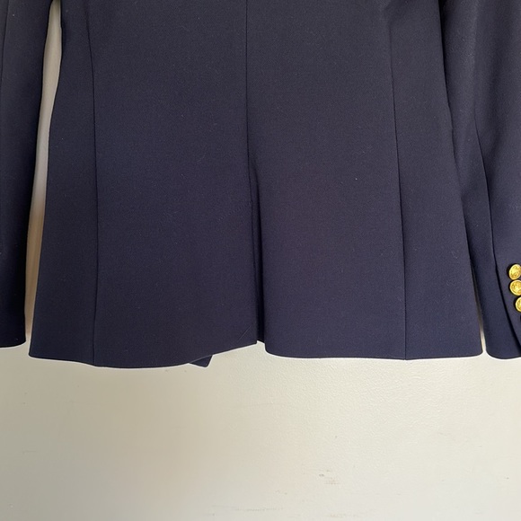 Express Double Breasted Blazer - Navy - 00 - Picture 9 of 16